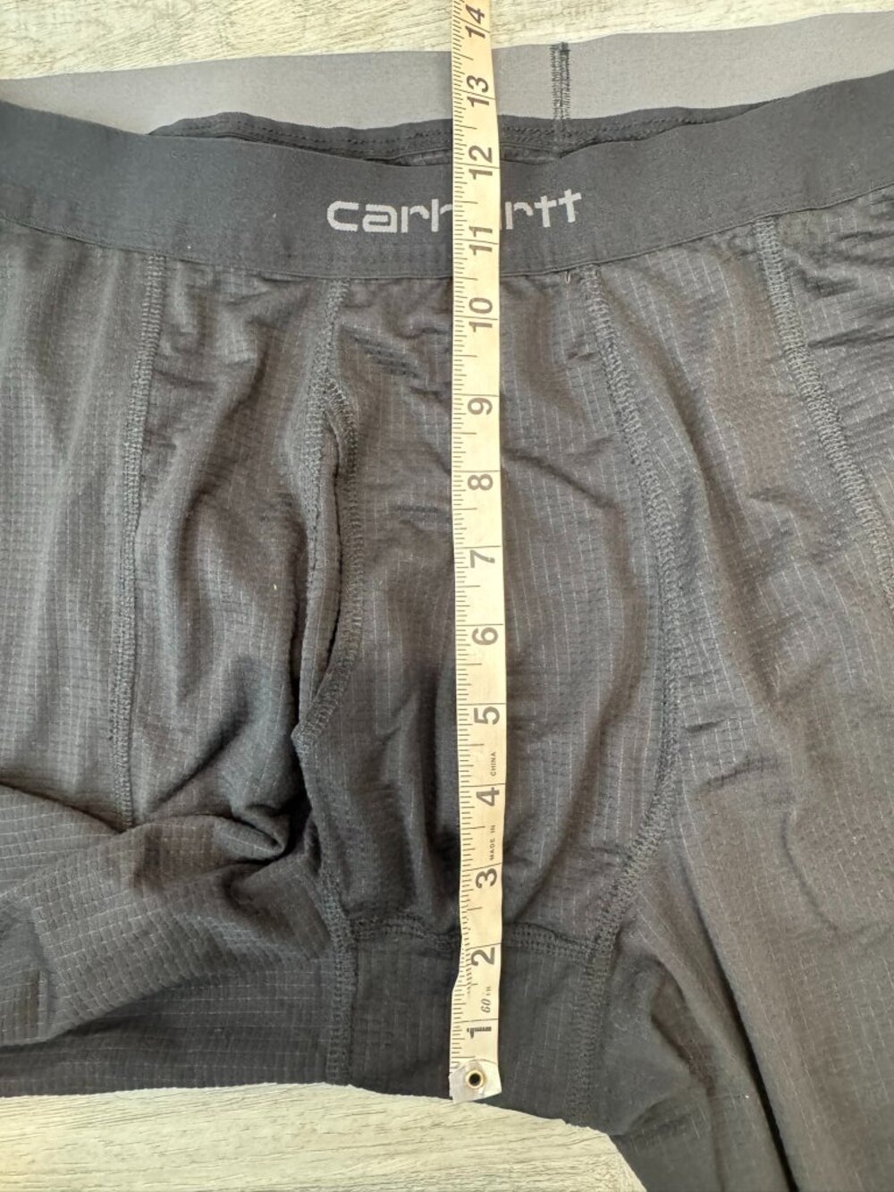 Carhartt Force Black Base Layer Pants Men's XL Tall R16 - Picture 6 of 7